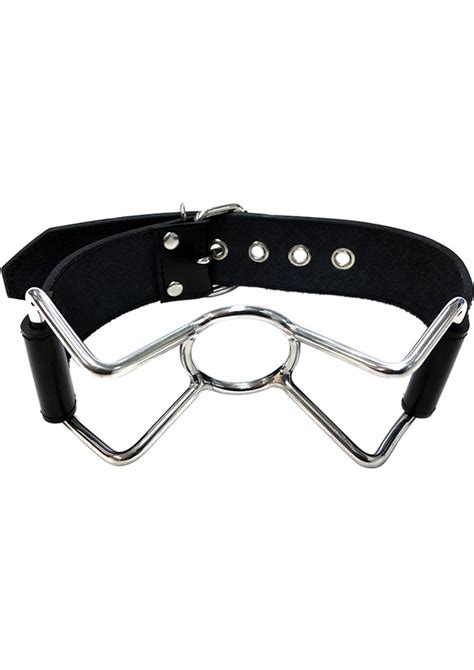 spider gag|Rouge Leather Adjustable Spider Gag